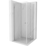 Mexen - lima duo cabine de douche pliante 80 x 80 cm, transparent, chrome - 856 - 080 - 080 - 02 - 00 ...