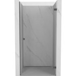 Mexen - lunar - b porte de douche pivotante droite 60 cm, transparent, gris canon brossé - 832 - 060 ... Mexen - lunar - b porte de douche pivotante droite 60 cm, transparent, gris canon brossé - 832 - 060 ...