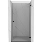 Mexen - lunar - b porte de douche pivotantes droite 60 cm, transparent, noir - 832 - 060 - 000 - 70 - ...