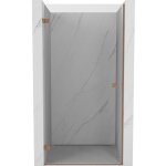 Mexen - lunar - b porte de douche pivotante gauche 60 cm, transparent, cuivre bross� - 832 - 060 - 000 ...