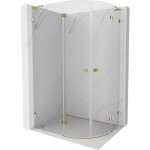 Mexen - lunar l cabine de douche arrondie pivotante gauche 80 x 70 cm, transparent, or - 833l - 080l ... Mexen - lunar l cabine de douche arrondie pivotante gauche 80 x 70 cm, transparent, or - 833l - 080l ...