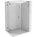 Mexen lunar l cabine de douche pentagonale pivotante gauche 80x90 cm, transparent, gris foncé brossé ... Mexen lunar l cabine de douche pentagonale pivotante gauche 80x90 cm, transparent, gris foncé brossé ...