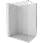 Mexen lunar cloison de douche walk - in gauche 100 x 200 cm, transparent 8 mm, or bross� - 830 - 100 ...