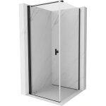 Mexen - mist - b cabine de douche pivotante 70 x 70 cm, transparent, noir - 8a2t - 070 - 070 - 70 - 00 ...