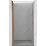 Mexen - mist - b porte de douche pivotante 60 cm, transparent, cuivre brossé - 8a2 - 060 - 000 - 65 - ... Mexen - mist - b porte de douche pivotante 60 cm, transparent, cuivre brossé - 8a2 - 060 - 000 - 65 - ...