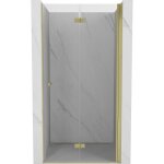 Mexen mist - f porte de douche pliante droite 70 cm, transparent, or bross� - 8a6 - 070 - 000 - 55 - ...