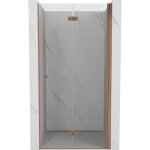 Mexen - mist - f porte de douche pliante droite 90 cm, transparent, cuivre bross� - 8a6 - 090 - 000 - ...