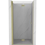 Mexen - mist - f porte de douche pliantes gauche 90 cm, transparent, dor� bross� - 8a6 - 090 - 000 - ...