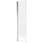 Mexen - mist paravent de baignoire 1 - porte 50 x 150 cm, transparent, chrome - 8a9 - 050 - 001 - 01 ...