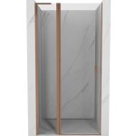 Mexen - mist l porte de douche battante 120 cm, transparent, cuivre bross� - 8a4l - 120 - 000 - 65 - ...