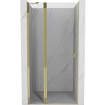 Mexen - mist porte de douche battante 80 cm, transparent, dor� - 8a4 - 080 - 000 - 50 - 00
