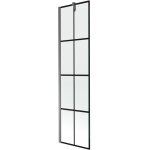 Mexen - next paroi de baignoire � 1 battant 50 x 150 cm, motif noir, m�tal canon - 895 - 050 - 000 - ...