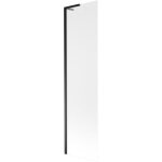 Mexen - next l paroi de douche 1 volet 50 x 150 cm, givre, noir - 895 - 050 - 000 - 03 - 30 - 70