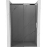 Mexen omega porte de douche coulissante 150 cm, graphite, chrome - 825 - 150 - 000 - 01 - 40