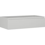 Mexen orio meuble de salle de bains sous - vasque 90 cm, 1 tiroir, gris mat - 91a10 - 09023 - 1 - bf62 ...