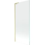Mexen - paroi de baignoire next l 1 volet 80 x 150 cm, transparent, or bross� - 895 - 080 - 000 - 03 ...
