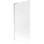 Mexen - paroi de baignoire next l � 1 volet 90 x 150 cm, givre, chrome - 895 - 090 - 000 - 03 - 30 - ...