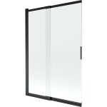 Mexen - paroi de douche coulissante 2 volets fox 120 x 150 cm, transparent, noir - 891 - 120 - 002 - ...