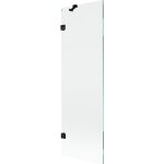 Mexen - paroi de douche lunar 1 volet 60 x 150 cm, transparent, noir - 897 - 060 - 000 - 70 - 00