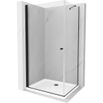 Mexen pretoria cabine de douche pivotante 100 x120 cm, transparente, noire + receveur plat - 852 - 100 ... Mexen pretoria cabine de douche pivotante 100 x120 cm, transparente, noire + receveur plat - 852 - 100 ...