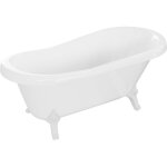 Mexen - retro baignoire autonome 150 x 73 cm, blanc, pieds blanc - 53251507300 - 20