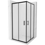 Mexen rio cabine de douche carrée 90 x 90 cm, givrée, noire - 860 - 090 - 090 - 70 - 30 Mexen rio cabine de douche carrée 90 x 90 cm, givrée, noire - 860 - 090 - 090 - 70 - 30