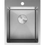 Mexen solix �vier en acier inoxydable 1 bac 400 x 500 mm, inox hc - 6406401000 - 01hc