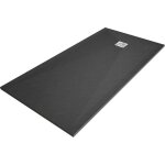 Mexen - stone + receveur de douche en composite rectangulaire 160 x 80 cm, anthracite - 44718016