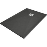 Mexen stone + receveur de douche en composite rectangulaire 80 x 70 cm, anthracite - 44717080 Mexen stone + receveur de douche en composite rectangulaire 80 x 70 cm, anthracite - 44717080