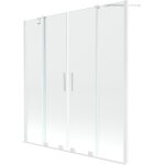 Mexen - velar duo écran de baignoire à 2 ailes coulissante 150 x 150 cm, transparent, blanc - 896 - 150 ... Mexen - velar duo écran de baignoire à 2 ailes coulissante 150 x 150 cm, transparent, blanc - 896 - 150 ...