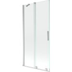 Mexen - velar cran de baignoire  2 ailes coulissante 90 x 150 cm, transparent, chrome - 896 - 090 - ...