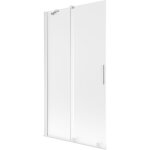 Mexen - velar pare - douche de baignoire 2 battants coulissants 100 x 150 cm, givré, blanc - 896 - 100 ... Mexen - velar pare - douche de baignoire 2 battants coulissants 100 x 150 cm, givré, blanc - 896 - 100 ...