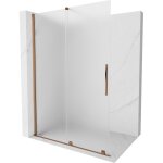 Mexen - velar paroi de douche coulissante walk - in 140 x 200 cm, verre dépoli 8 mm, or rose - 871 - ... Mexen - velar paroi de douche coulissante walk - in 140 x 200 cm, verre dépoli 8 mm, or rose - 871 - ...