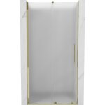 Mexen velar porte de douche coulissante 100 cm, givr�, dor� - 871 - 100 - 000 - 31 - 50