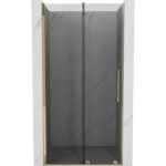 Mexen - velar porte de douche coulissante 100 cm, graphite, or - 871 - 100 - 000 - 41 - 50