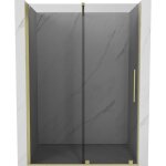 Mexen - velar porte de douche coulissante 150 cm, graphite, dor� bross� - 871 - 150 - 000 - 41 - 55