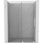 Mexen - velar porte de douche coulissante 150 cm, transparent, blanc - 871 - 150 - 000 - 01 - 20