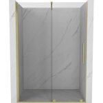 Mexen velar porte de douche coulissante 150 cm, transparent, dor bross - 871 - 150 - 000 - 01 - 55