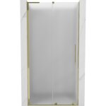 Mexen - velar l porte de douche coulissante 90 cm, givr�e, dor�e - 871 - 090 - 003 - 31 - 50