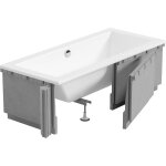 Mexen - x - st bo�tier en polystyr�ne led pour baignoire rectangulaire 120 - 150 x 70 - 90 cm, blanc ...