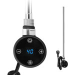 Jamais utilise] meykoers rsistance thermostatique de sche - serviette lectrique, noir 1200w lment ...