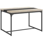 Mh - table 6 places milla bois et noir