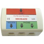 Michaud - filtre maître adsl pour les anciennes gammes q285 Michaud - filtre maître adsl pour les anciennes gammes q285