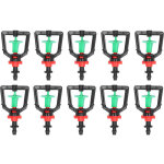 Micro - buse rotative � 360 �, pulv�risateur d'arrosage � buse d'atomisation � crochet invers� automatique ...