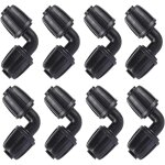 Micro drip system raccord en l (3 / 4 ), tuyau d'arrosage coude connecteur universel coude joint de accessoire ...