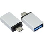 Micro usb adaptateur, micro usb m�le vers usb 2. 0 a femelle adaptateur otg(en d�placement) pour tablettes ...