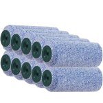 Microtex 9 rouleaux rota bouts l. 180mm pommel�, poch� poils: 9 mm (carton de 10)