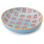 Mikasa blue bol en c�ramique mosa�que, 21cm