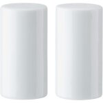 Mikasa salire et poivrire en porcelaine  la craie, 8cm, blanc