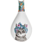 Mikasa tipperleyhill porte - cuill�re d�coratif de porcelaine, motif illustr� de chat et fleurs, comptoir, ...